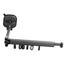 Retractable Wall Mount Clothes Drying Rack, Aluminum, 92cm