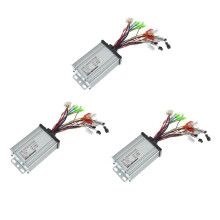 3X 36V 48V 350W E-Bike Brushless Controller 6 Tube Dual Mode for Electric Bicycle Scooter Speed Intelligent Dual Motor