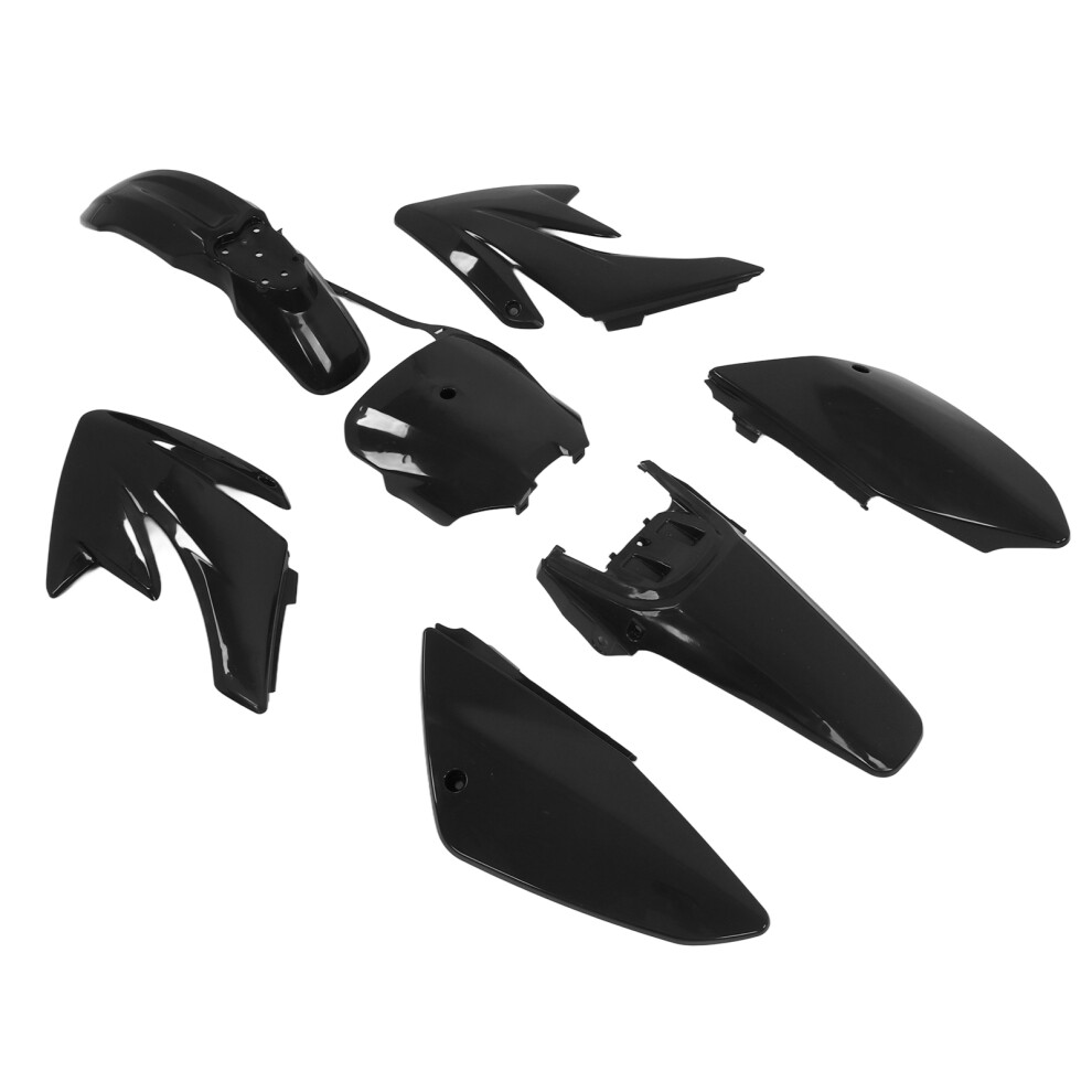 Motorcycle Mudguard Body Fairing Kit Abs For Crf 70 Black 4401388246442