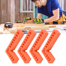 4 Stück L-förmiges Kunststoff-Quadrat Set, Mehrzweck, 150mm