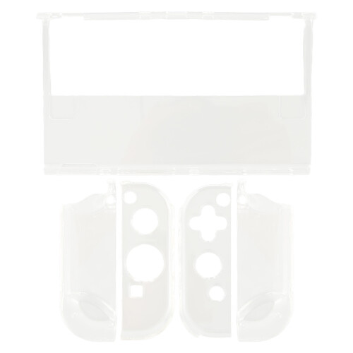GNO-005 Clear Protective Case Set for Switch OLED & Joy Pad Handles 1
