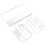 GNO-005 Clear Protective Case Set for Switch OLED & Joy Pad Handles 3