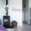 6-Blades Stove Fan On Chimney 27.8oz Silver 4