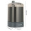 Toothpick Holder Automatic Dispenser Thickened Kitchen Restaurant Black 100ml 3