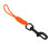 Cordón de buceo de acero inoxidable naranja 2