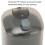Toothpick Holder Automatic Dispenser Thickened Kitchen Restaurant Black 100ml 7
