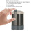 Toothpick Holder Automatic Dispenser Thickened Kitchen Restaurant Black 100ml 10