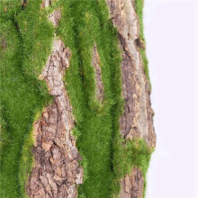 2X Simulação Casca de árvore Decoração de Esgoto Doméstico Falso Casca de árvore Musgo Verde Decoração de Casamento Parede de Grama Plantas