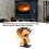5 Blade Heat Powered Stove Fan, Gold, 0.74kg 3