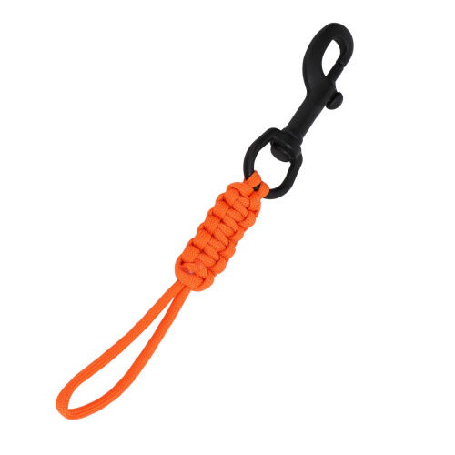 Cordón de buceo de acero inoxidable naranja