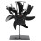 7-Blade Heat Powered Stove Fan Aluminum Black 6