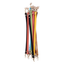 10Pcs Leather Bag Handles 12.2in Wide 0.4in Cattlehide Handles with Buckles