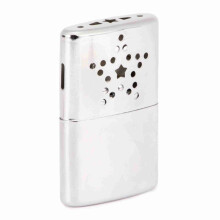 Tragbarer Handwärmer aus Zink-Legierung, 9x5x2 cm, leichtes Outdoor-Zubehör