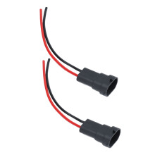 2Pcs 12V Copper Socket Wires for H11 H8 880 890 Bulb Headlight Adapter