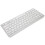 Wireless Mini 78-Key Ultra-Thin White Keyboard for Windows, Android, iOS 1