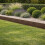 Stone Effect Lawn Edging, Flexible Plastic Garden Border, 2.3m BROWN 3