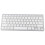 Wireless Mini 78-Key Ultra-Thin White Keyboard for Windows, Android, iOS 2