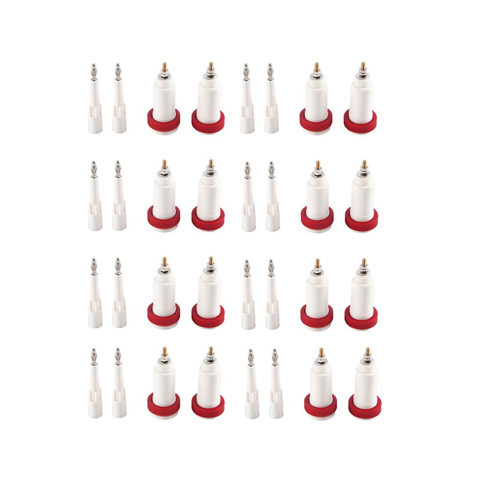 Photos - Graphics Card 16 Pairs of 4 mm Banana Jack 10Kv -30Kv High Voltage Connector Plug and Socket Power Supply Test Instrument