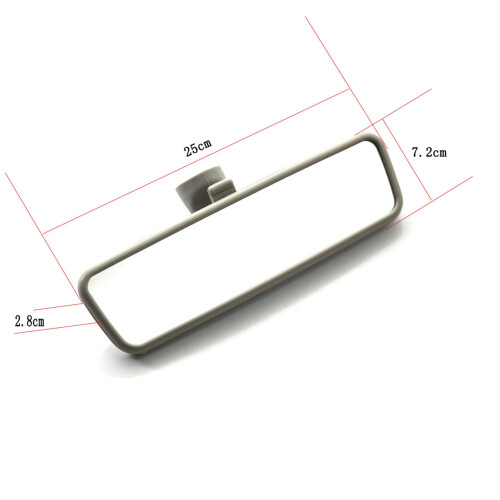 Rear View Interior Mirror for VW Golf/B5/EOS, 3 Colors, Durable Plastic 1