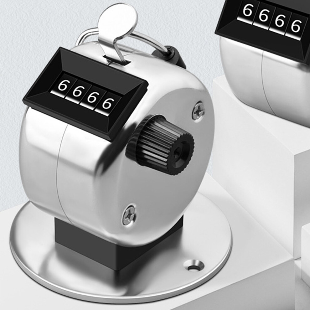 4-Digit Manual Hand Counter for Crowd Counting