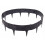 Stone Effect Lawn Edging, Flexible Plastic Garden Border, 2.3m BLACK 6