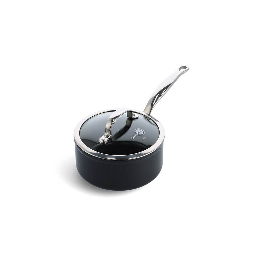 Greenpan Barcelona Pro Aluminium Non-Stick 18Cm Saucepan With Lid