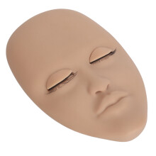 Lash Mannequin Face with 3 Pairs Eyelids, Reusable, 16 x 10.3cm