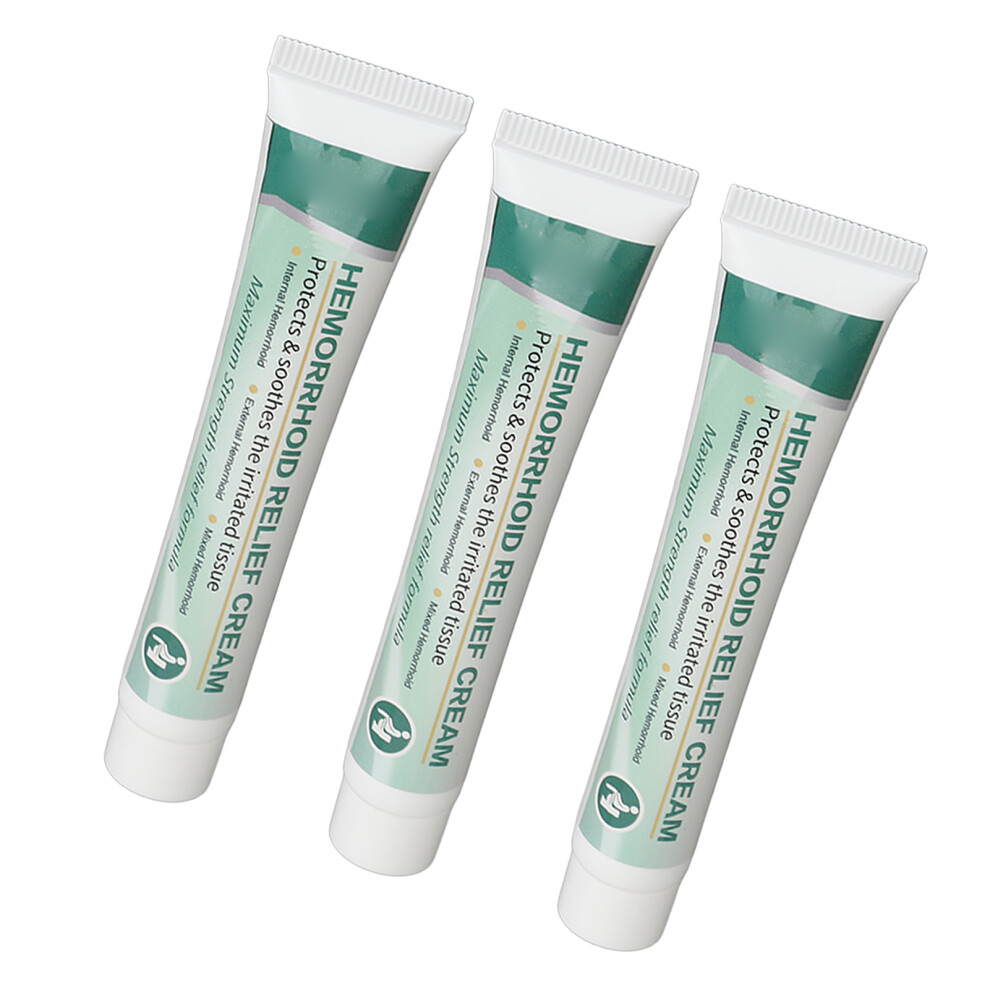 Cream 3Pcs Hemorrhoid Relief 0.7Oz Soothing Ointment For Soreness