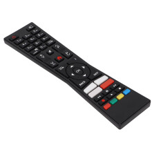 Universal Black Remote for 24-65" TVs, Model Codes, Battery Not Included
