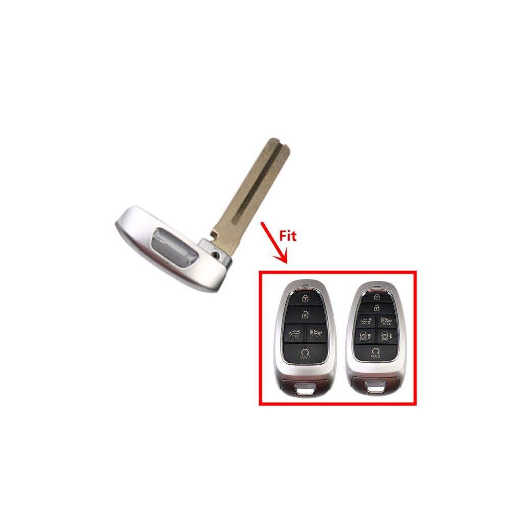 Car Key Blank Emergency Key Blade Keyless Fob Key Smart For Kia Hundai Santa Fe 2020 Smart Key 6935161659979