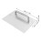 Stainless Steel Door Handle Pull Push Set with Screws, 30x10x6cm 2