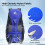 50L Hiking Backpack 56x36x23cm Black/Blue/Red 5