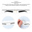 Disposable Eyebrow Template Ruler Sticker, 18x3.8cm, Easy to Use 8