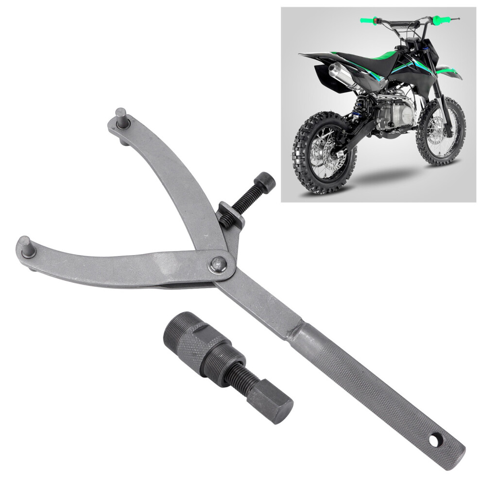 Adjustable Motorcycle Flywheel Spanner Wrench 24Mm/27Mm Puller Tool 4121388250859