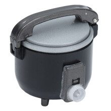 Dollhouse Miniature Rice Cooker 1:12 Scale Plastic for Kitchen Decor
