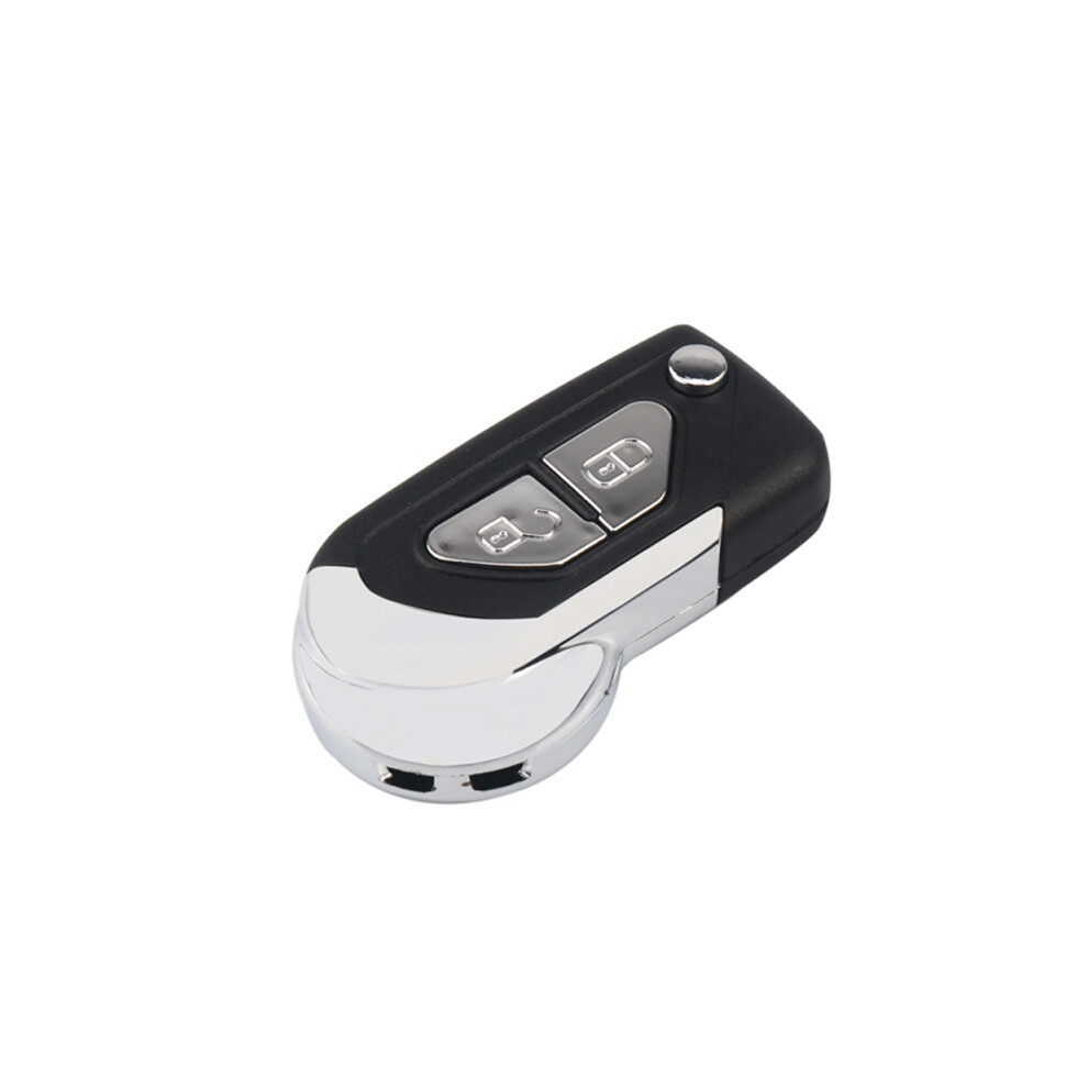 Replacement Folding Remote Key Shell Case 2 Button For Citroen C3 Ds3 2009-2017 With Hu83 Or Va2 Uncut Blade No Logo 6935161673401