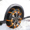 Universal Nylon Snow Chains 10Pcs Anti Skid Mud 12