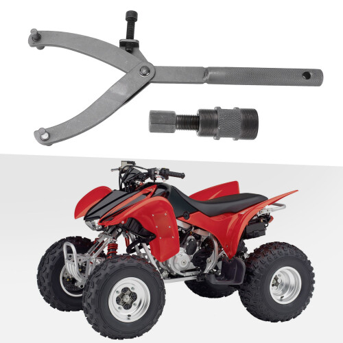 Adjustable Motorcycle Flywheel Spanner Wrench 24mm & 27mm Puller 2