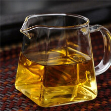 3X Thickened Glass Teapot Heat Resistant Flower Tea Pot Bubble Tea Pot Stainless Steel Filter Teapot Square Pot 350Ml