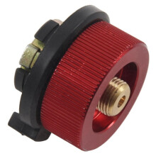 2X Outdoor Camping Picnic Stove Split Converter Gas Bottle Adapter Burner Portable Gas Stove Adaptor Connector