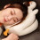 Nap Desk Sleeping Pillow 25 x 30 x 30 cm White 5