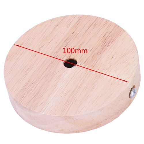5X Lamp Base Concise Style Modern Ceiling Plate Wooden Ceiling Holder E27 Lamp Fitting Chandelier Base DIY Lighting 2