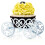 Lot de 10 Présentoirs de Support de Cupcake pour Chariot de Princesse Unique 1