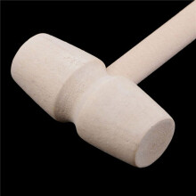 60 Stücke  Holz Hammer für  Krabben und Andere Schalen Tiere, Massiv Holz  Mallet Knocking Planet Kuchen Holz Hammer