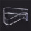 8 Pezzi Partito Trasparente Plastica 20mm-35mm Tavolo Clip 5