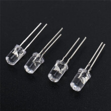 800Pcs/Lot 5mm Round Uv LEDDiode Super Bright Water Clear LEDLight Lamp Color