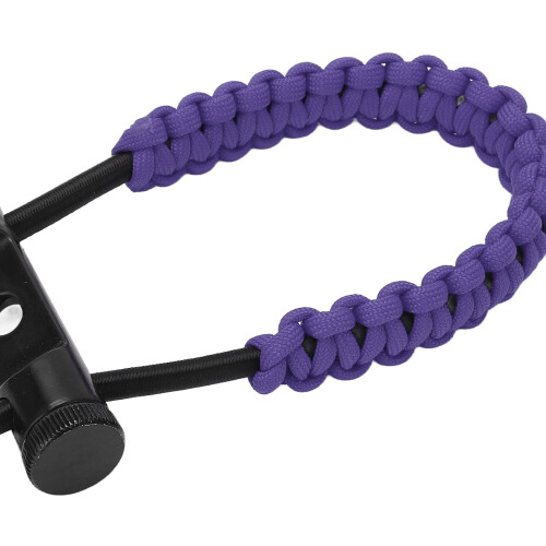 Purple Nylon Compound Bow Wrist Sling Adjustable for Training Exercising 2