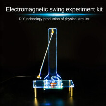 Kit de Balanço Eletrônico DIY, Ensino de Indução de Balanço Eletromagnético e Treinamento Prático, Peças de Exercício de Soldagem.