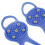 Crampons antidérapants à 5 pointes bleu M (35-41) 9
