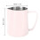 Pink Pointed-Mouth Milk Pitcher 310ml 9x7.8cm 2